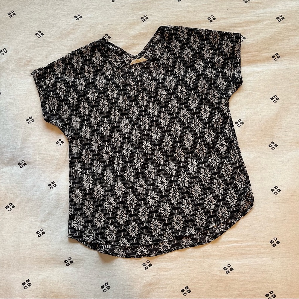 Tribal Pattern Blouse